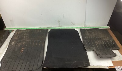 2011-2016 MINI COOPER COUNTRYMAN Rear Set of 3 Rubber Floor Mats Floormats OEM