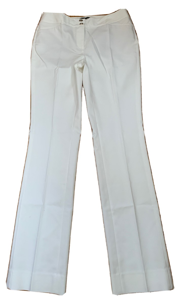 White House Black Market Womens Dress Pants Coastal Straight Leg