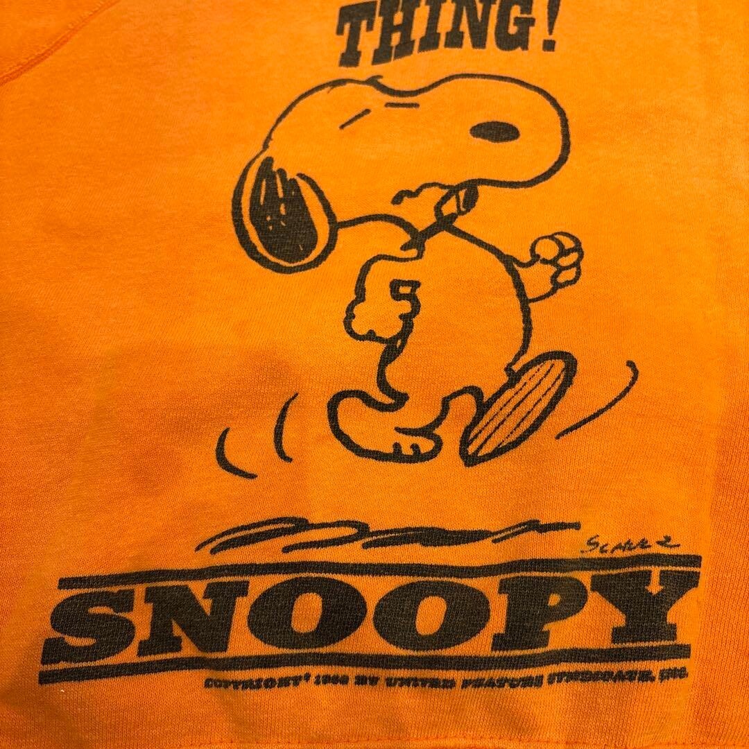 60s vintage KODEL 半袖スウェットSNOOPY 60s Mayo Spruce Snoopy Peanuts Sweatshirt – Vintage Paint