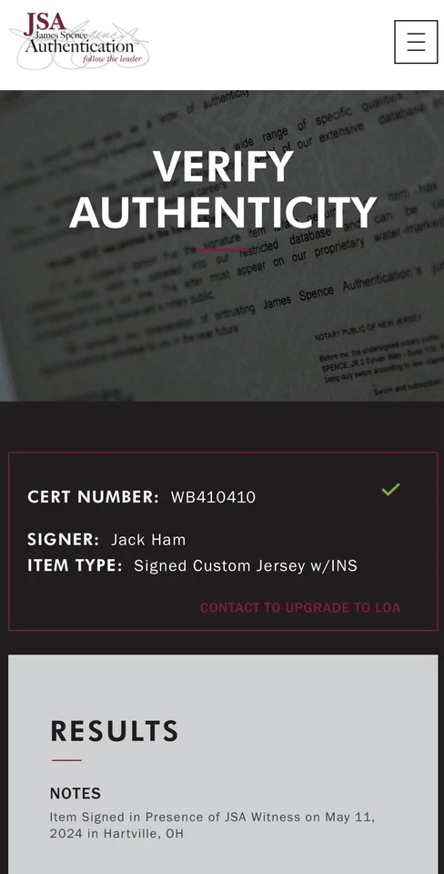 Jack Ham Pittsburgh Steelers Signed Autographed Jersey JSA COA HOF ‘88 - Image 3 of 4