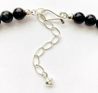 HSN Jay King Sterling Silver Gabbro Pendant With 18" Bead Necklace — photo 4