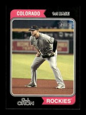 2023 Topps Heritage Black Border #126 C.J. Cron - NM-MT