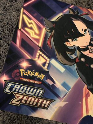 Pokemon TCG Crown Zenith Premium Playmat Marnie & Morpeko V Union