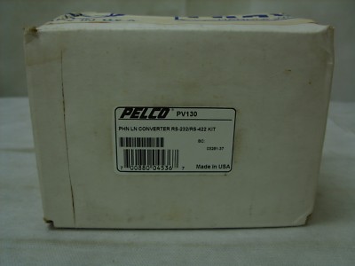 Pelco - Rs-232/Rs-422 Telefon Line Umwandler Set - Pv130 Verpackt