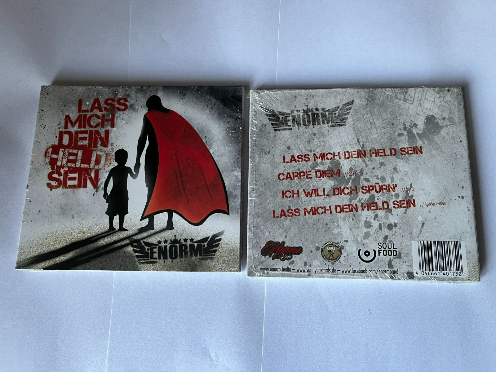 ENORM - Lass Mich Dein Held Sein CD punk NEW SEALED