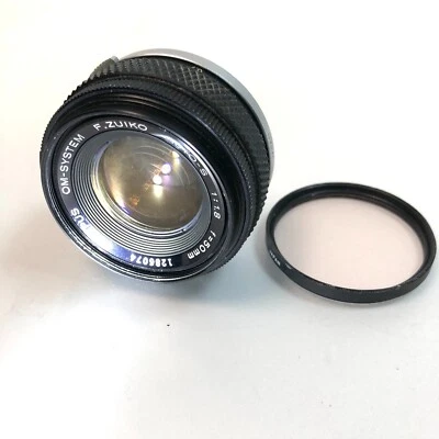 (Exc+2) OLYMPUS OM-SYSTEM f/1.8 50mm MF, F.ZUIKO AUTO-S, OM mount, from Japan - Photo 1/4