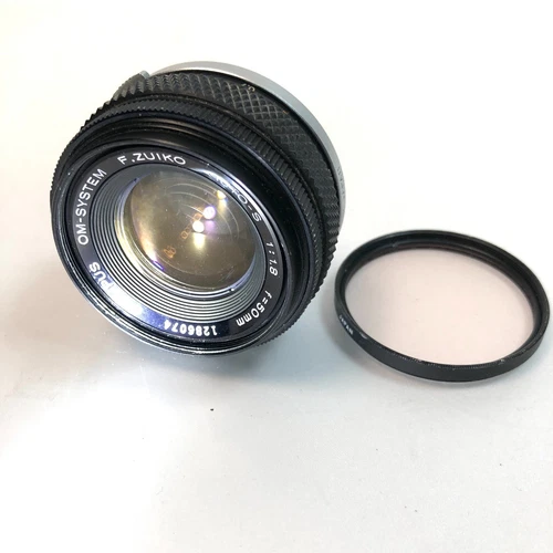 (Exc+2) OLYMPUS OM-SYSTEM f/1.8 50mm MF, F.ZUIKO AUTO-S, OM mount, from Japan