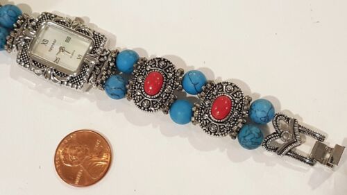 Brazalete con cuentas Aparecer niñas mujer tono plateado + cuentas multicolores GRATIS - Imagen 3 de 7