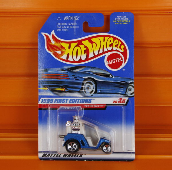 Hot Wheels - 1999 - Tee'd Off (Blau) - First Editions 9/26 - Blue Card #683-image