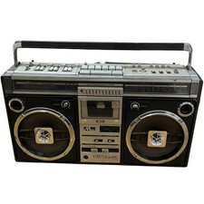 SHARP GF-508SB Boombox Radio Tested Cassette Untested Vintage Retro Japan t66