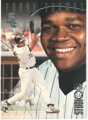 1996 Leaf Studio Chicago White Sox Frank Thomas  #93