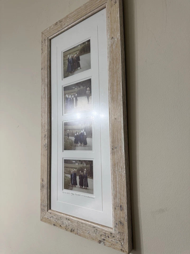 Bill Coleman Amish No. de colección "Fotografías de niños Amish 511 458/700 enmarcadas 13x27""" Foto 4 de 4