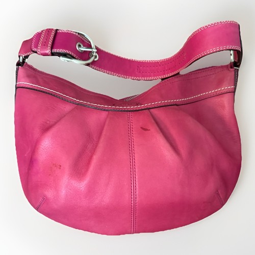 Coach Y2K SoHo Pleated Leather Hobo shoulder bag - P… - Gem
