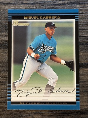 MIGUEL CABRERA 2002 BOWMAN #245 RC-MLB-MARLINS-TIGERS