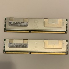 Samsung 8GB 2x4GB DDR3 RDIMM PC3-10600R ECC Registered M393B5170EH1-CH9