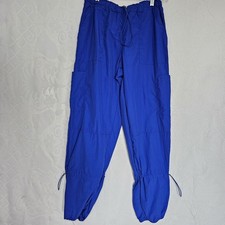 Parachute Medium Nylon Cargo Loose Fit Wind Pants Streetwear Y2K Bold Gorpcore