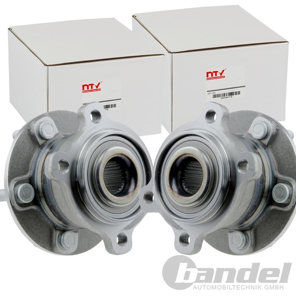 2X NTY RADLAGER-SATZ Hinten Passend FÜR Ford Kuga | KLT-FR-061-image