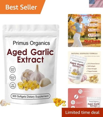 Primus Aged Garlic Extract, 24 300 Count (Pack of 1), 1pcs
