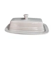 Fiesta Extra Large Covered Butter Dish White..Homer Laughlin EUC Fast Ship Nice
