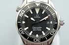 N MINT 1998 OMEGA Seamaster 300m  Cal.1538 Ref.196.1641 Qz Black 36mm Mens Watch