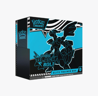 Black Bolt Elite Trainer Box Pokemon Scarlet & Violet Sealed ETB