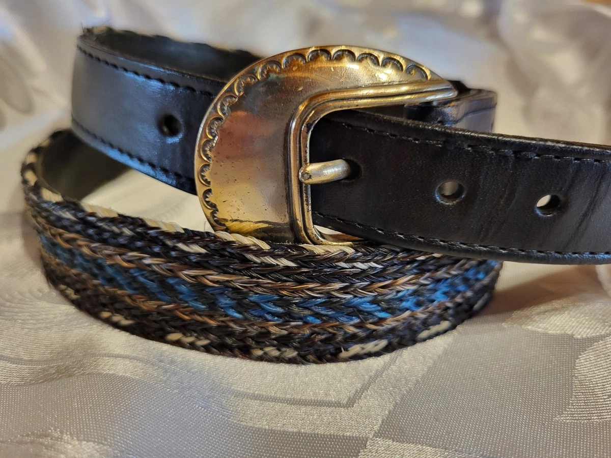 Blue Leather Casual Vintage Belts for sale | eBay display picture 1