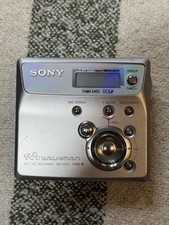 Sony MZ-N505 Minidisc Player, Net MD Walkman Recorder Type-R TESTED  WORKING