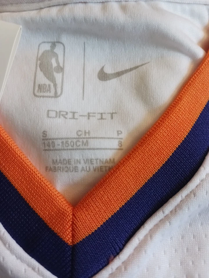 Nike Dri-Fit Sun's Jersey #22 Ayton Size Kid Small New With Tags  - Image 4 of 4