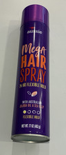 Aussie Mega Hair Spray 24 Hr Flex Hold 17 oz w/ Australian Jojoba Oil Sea Kelp