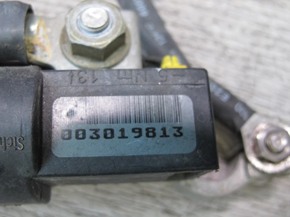 01-06 CABLE BATERÍA CONVERTIBLE PLUS POLO POSITIVO BMW E46 330ci M54 6903180 OEM Foto 4 de 4