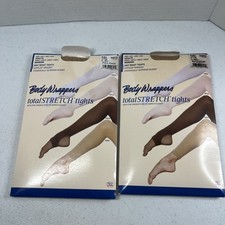 BODY WRAPPERS A80 Full Foot Tights Large/X-Large JAZZY TAN Lot Of 2