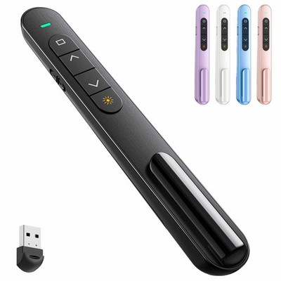 Presentation Clicker with Volume Control, 2.4GHz USB Wireless Presenter Remot...