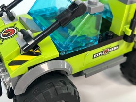LEGO CITY: Volcano Exploration Truck 100% COMPLETE PIECES /w MANUAL (60121)