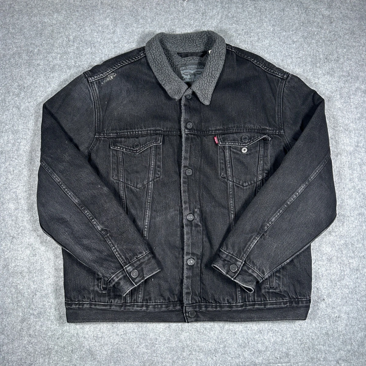 Levi's Denim Black Coats, Jackets & Vests for Men for sale | eBay