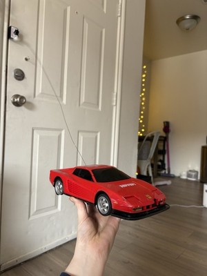 Vintage 1980s Nikko Ferrari Testarossa RC Car