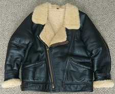 HEAVY DUTY SHEARLING AVIATOR B-3 FLYING SHEEPSKIN JACKET - XXL - SUPERB LEATHER