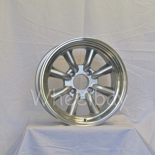 4 Pcs Rota Wheel Rkr 15x8 0 4x114.3 Rsilver .