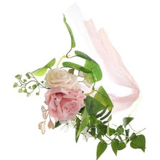  Wedding Aisle Decorations Wedding Pew Flower Decor Wedding Ceremony Chair Decor