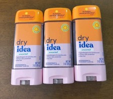 Pack of 3 Gel Deodorants  72-Hour Odor Protection  Unscented  Hypoallergenic