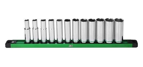 SK01347 SK 12 Piece Metric 3/8-In Drive Set Deep Socket Set - 1PK - Image 1 of 1