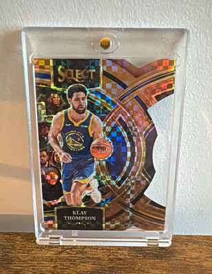 Panini 2023-24 Select Premier Klay Thompson Bronze Checker 11/49 JERSEY MATCH