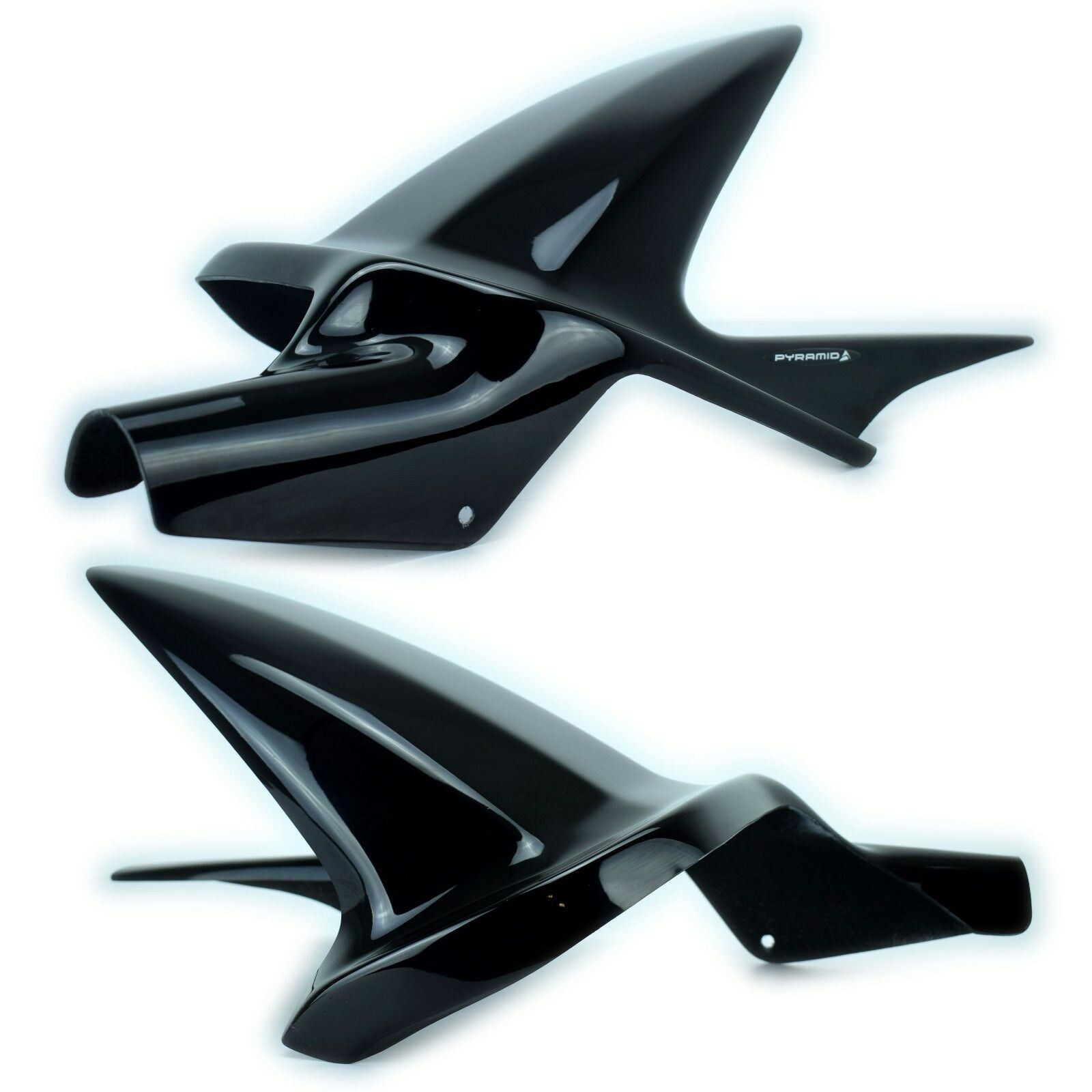 Pyramid Hugger Fender Mudguard Gloss Black Kawasaki ZX9-R 2002 - 2004