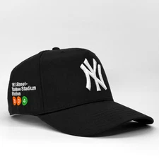 NY Yankees Subway - Black Snapback