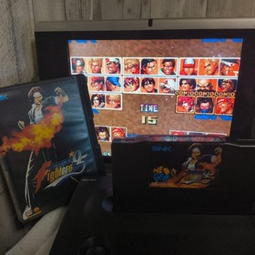 KOF 95 THE KING OF FIGHTERS 95 SNK NEO GEO AES w/Manual, Box, Working, Japan
