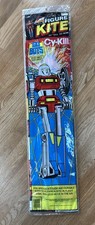 Vintage 1980's Go Bots Cy-Kill Spectra Star Kite Sealed, Rare 55" Tall 25" Wide