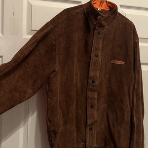 Yeswelder Flame Resistant leather Welding Jacket Size XL
