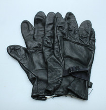 USGI US Military Light Duty Black Leather Gloves Men's / Women's Sz. 3 - Small