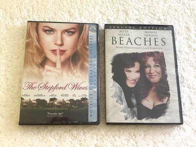 The Stepford Wives (2004) + Beaches 2-DVD LOT