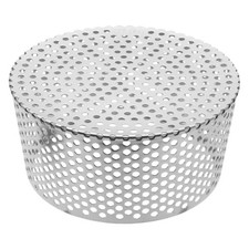 Dome Floor Drain Cover 7.87X7.08X3.54In Stainless Steel Drainage Pipe Mesh Co...
