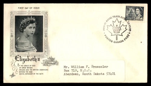 Mayfairstamps Canada FDC 1973 Queen Elizabeth II Roy First Day Cover aaw_38089